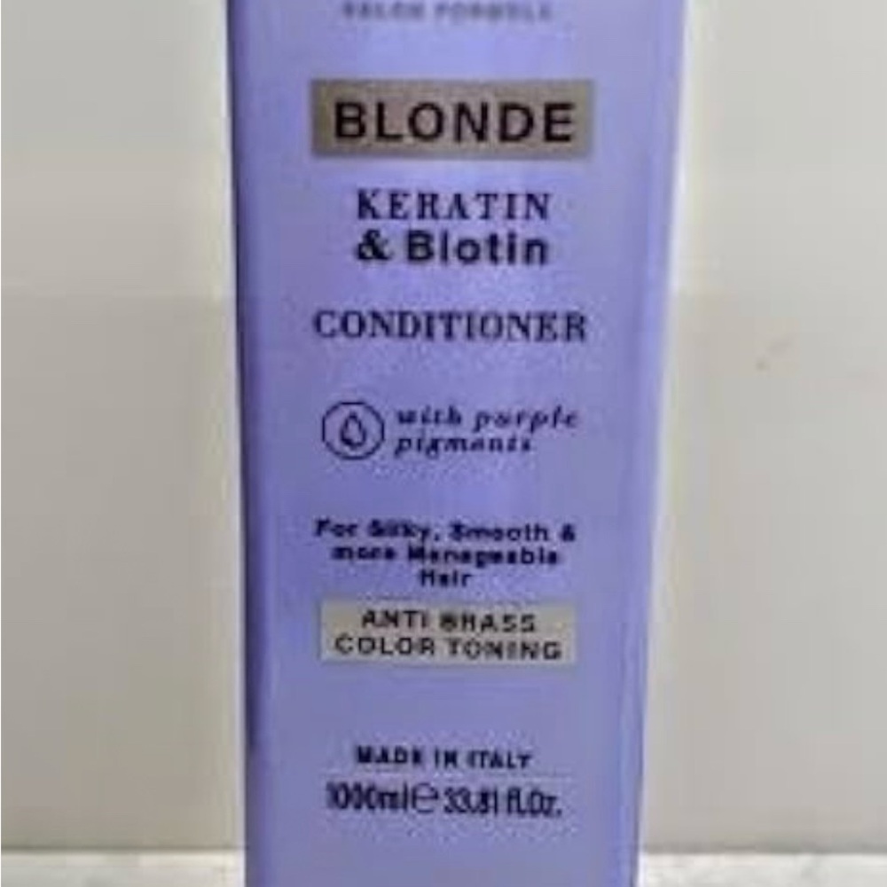 Blonde Keratin & Biotin Hair Conditioner - Lavender